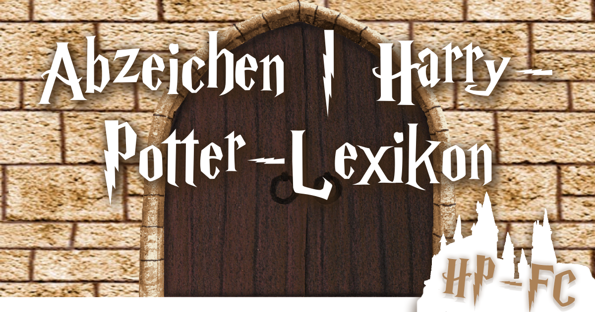Abzeichen, Harry-Potter-Lexikon
